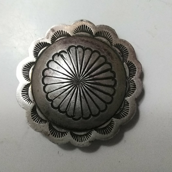 Zuni/Navajo concho belt - Picture 3 of 4